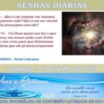 Senhas do dia - 19.07.2020