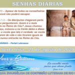 Senhas do dia - 21.08.2020