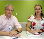 Dr. Jefferson Fernandes e Rúbia Maestri do Moinhos de Vento são parceiros de diálogo da Esep