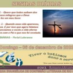 Senhas do dia - 06.12.2020