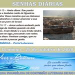 Senhas do dia - 25.10.2020