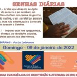 Senhas do dia - 09.01.2022