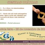 Senhas do dia - 25.11.2021