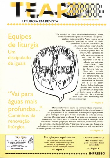Tear - Liturgia em Revista. Número 21 - Dezembro 2006