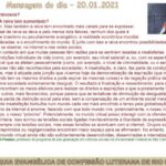 Mensagem do dia - 20.01.2021