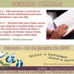 Senhas do dia - 02.01.2021