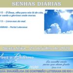 Senhas do dia - 24.07.2020