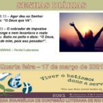 Senhas do dia - 17.03.2021