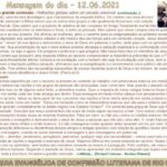 Mensagem do dia - 12.06.2021