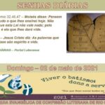 Senhas do dia - 02.05.2021