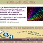 Senhas do dia - 18.12.2020