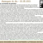 Mensagem do dia - 22.05.2021