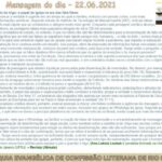 Mensagem do dia - 22.06.2021