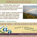 Senhas do dia - 20.10.2021