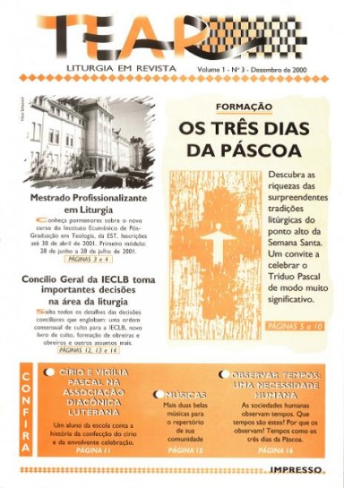 Tear Volume 1 - Número 3 - Dezembro 2000