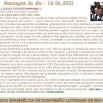 Mensagem do dia - 16.06.2021