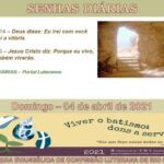 Senhas do dia - 04.04.2021