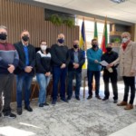 Assinatura do termo de parceria entre a Comunidade Pella Bethânia e a Prefeitura de Taquari ocorreu sexta-feira (André Liziardi/Prefeitura Taquari/divulgação)