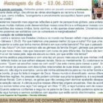 Mensagem do dia - 13.06.2021
