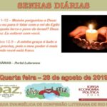 Senhas do dia - 28.08.2019