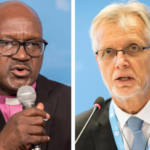 Presidente Arcebispo Dr. Panti Filibus Musa e  Secretário Geral Rev. Dr Martin Junge