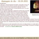 Mensagem do dia - 18.04.2021