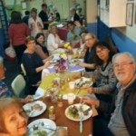 Comunidade de Santos participando da Festa Anual em Vila Campo Grande 25/06/2017