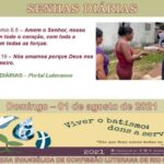 Senhas do dia - 01.08.2021
