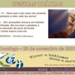 Senhas do dia - 28.11.2021