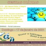 Senhas do dia - 17.01.2021