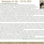 Mensagem do dia - 24.01.2021