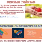 Senhas do dia - 10.02.2022