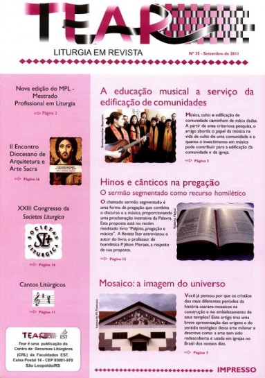 Tear - Liturgia em Revista. Número 35 - Setembro 2011