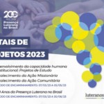 Editais Projetos 2023 - IECLB