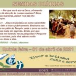 Senhas do dia - 01.04.2021