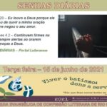 Senhas do dia - 15.06.2021