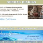 Senhas do dia - 06.08.2020