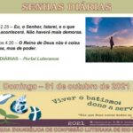Senhas do dia - 31.10.2021