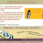 Senhas do dia - 24.07.2021