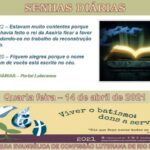 Senhas do dia - 14.04.2021