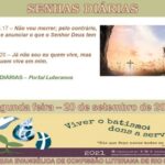 Senhas do dia - 20.09.2021