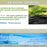 Senhas do dia - 19.09.2020