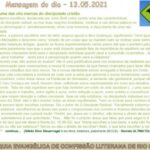 Mensagem do dia - 13.05.2021