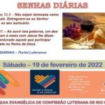 Senhas do dia - 19.02.2022