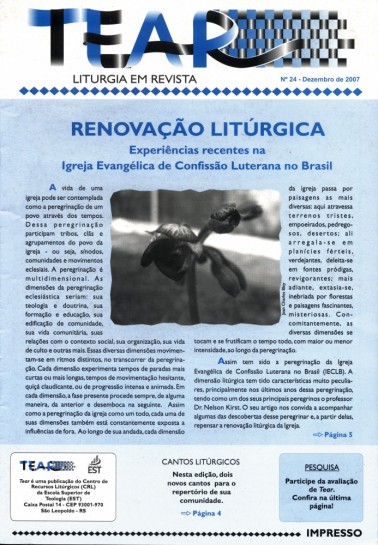 Tear - Liturgia em Revista. Número 24 - Dezembro 2007