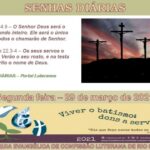Senhas do dia - 29.03.2021