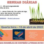 Senhas do dia - 13.04.2022