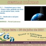 Senhas do dia - 06.07.2021