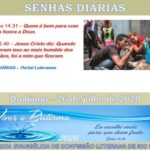 Senhas do dia - 26.07.2020