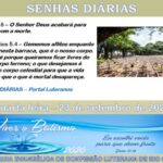 Senhas do dia - 23.09.2020